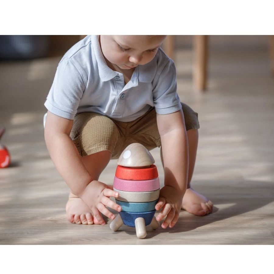 PlanToys Stapelrakete - Obstgarten | Lernen Und Bildung