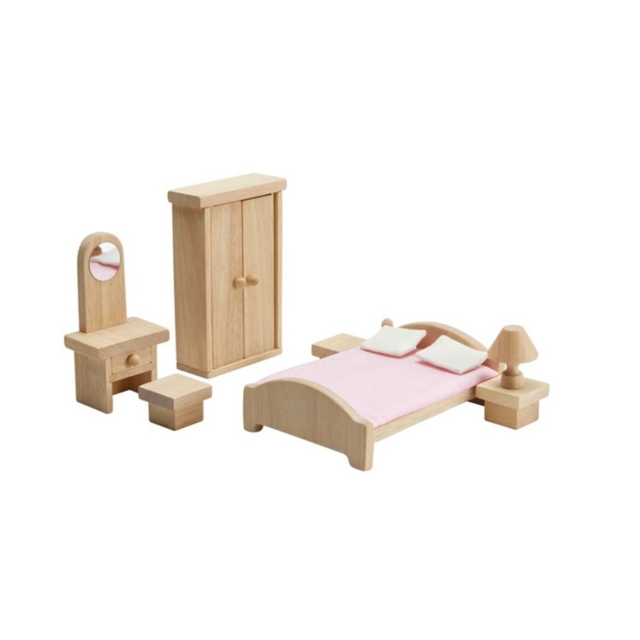 PlanToys Schlafzimmer Klassisch | Puppenhaus