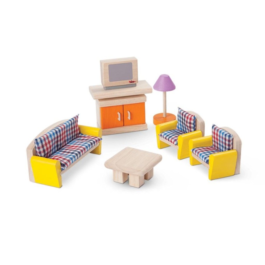 PlanToys Wohnzimmer | Puppenhaus