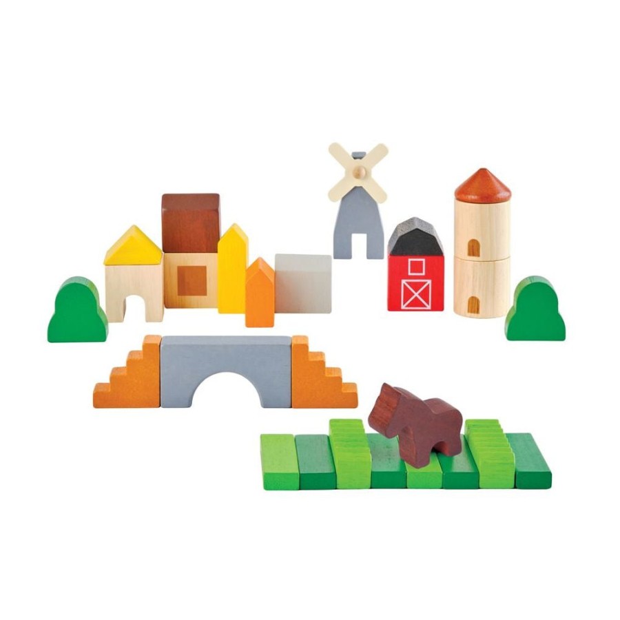 PlanToys Landerblocke | Blocke & Konstruktion