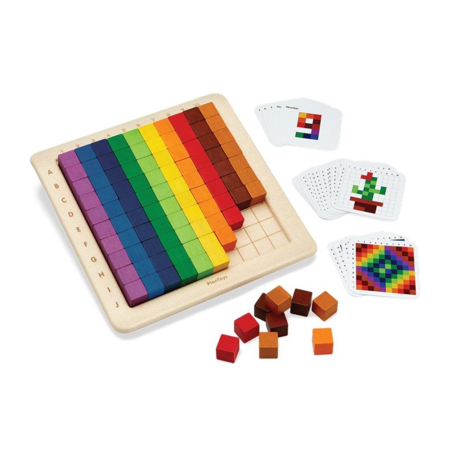 PlanToys 100 Zahlwurfel Unit Plus | Lernen Und Bildung