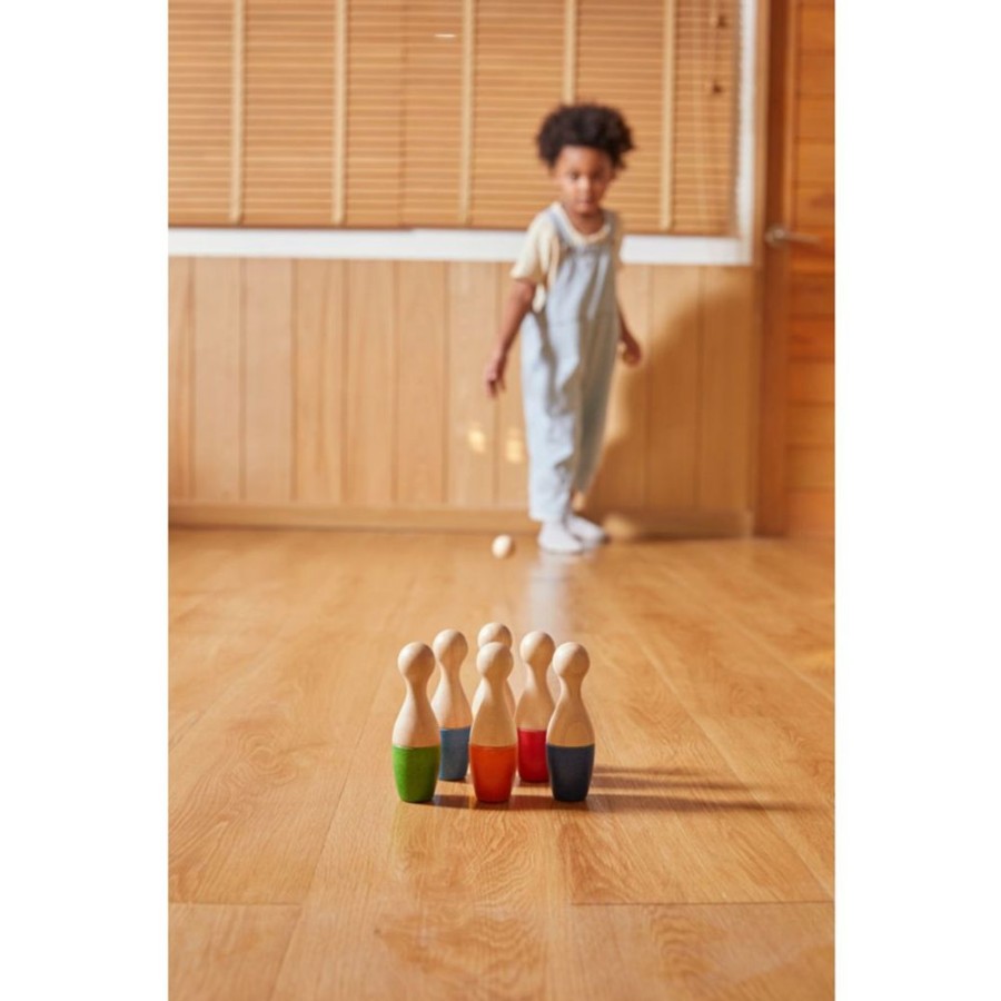 PlanToys Bowling-Set | Aktives Spielen