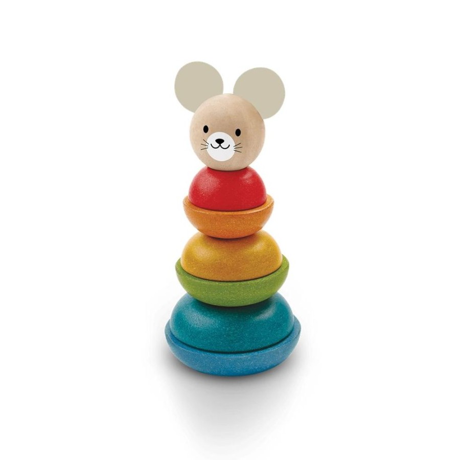 PlanToys Stapelring - Maus | Lernen Und Bildung