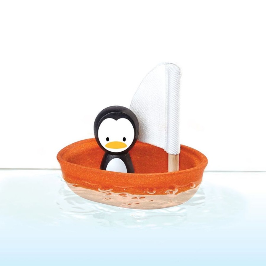 PlanToys Segelboot - Pinguin | Wasserspiel