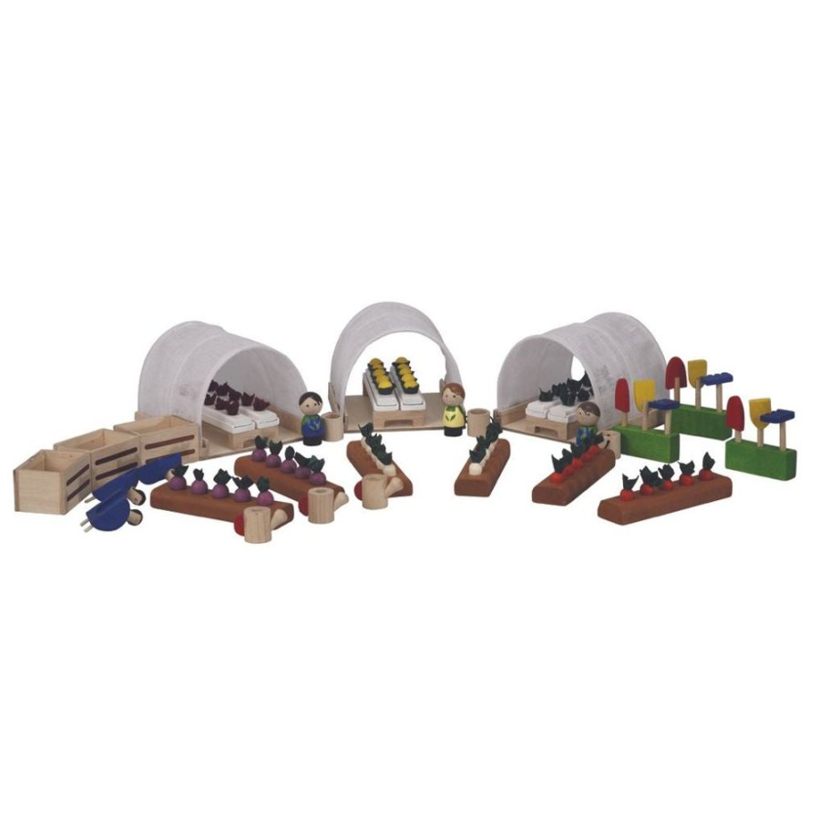 PlanToys Planeducation Gemusebauernhof-Set | Lernen Und Bildung