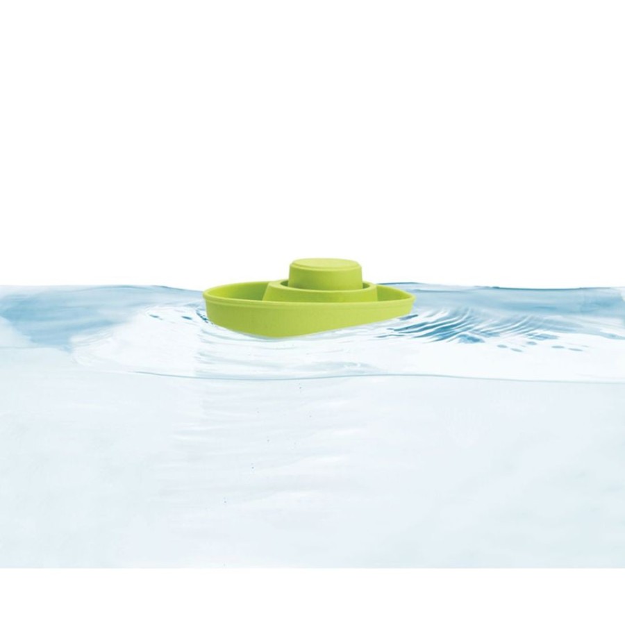 PlanToys Cabrio-Boot Aus Gummi Pastellgrun | Wasserspiel